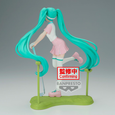 Figurine Hatsune Miku - Vocaloid - Holiday Memories Figure Collection Golf Ver.
