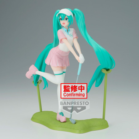 Figurine Hatsune Miku - Vocaloid - Holiday Memories Figure Collection Golf Ver.