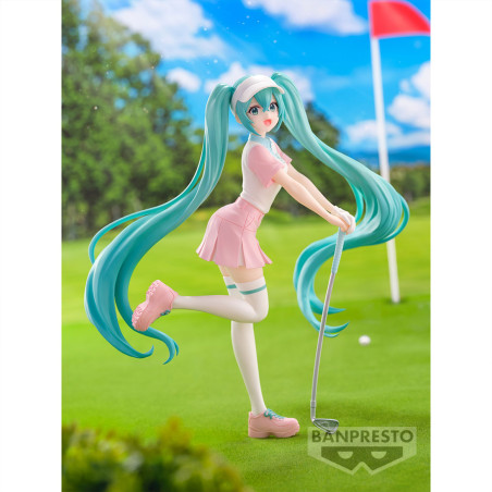 Figurine Hatsune Miku - Vocaloid - Holiday Memories Figure Collection Golf Ver.