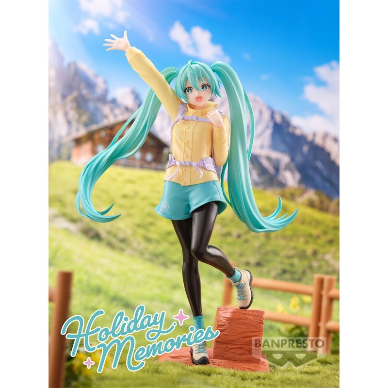 Vocaloid - Figurine Hatsune Miku Holiday Memories Figure Collection Mountain Climbing Ver.