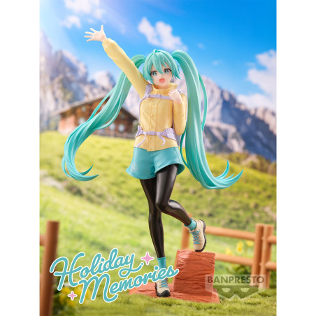 Vocaloid - Figurine Hatsune Miku Holiday Memories Figure Collection Mountain Climbing Ver.