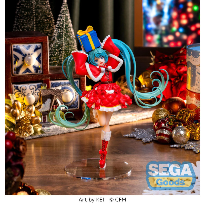 Figurine Hatsune Miku - Vocaloid - Luminasta Christmas 2024