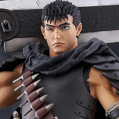 POP UP PARADE Berserk Guts (Black Swordsman), L Size, Non-scale, Plastic, Voorgelakt Compleet Figuur