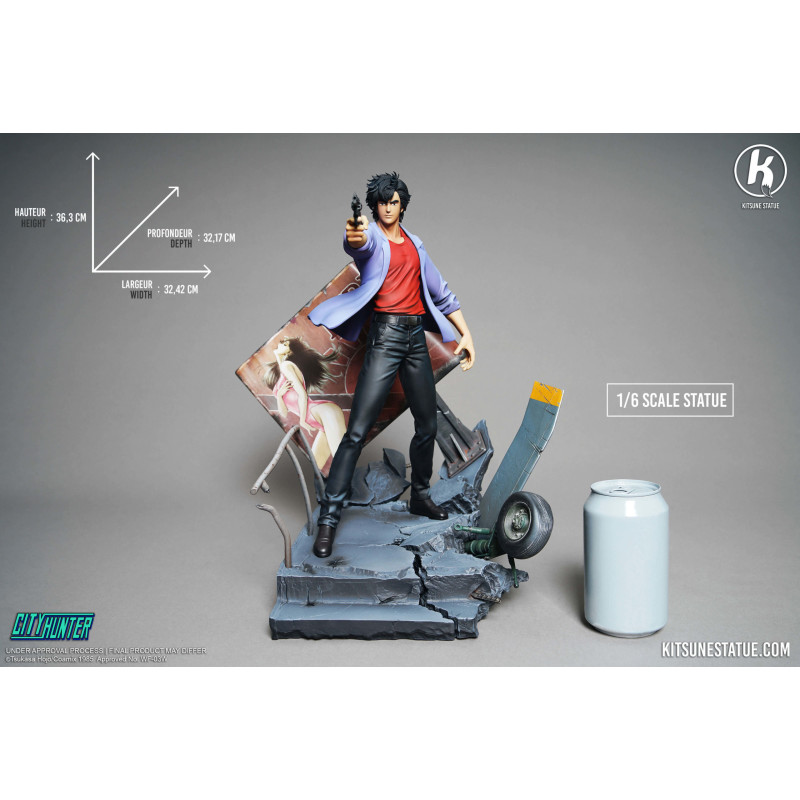 City Hunter - Statue Saeba Ryo 1/6