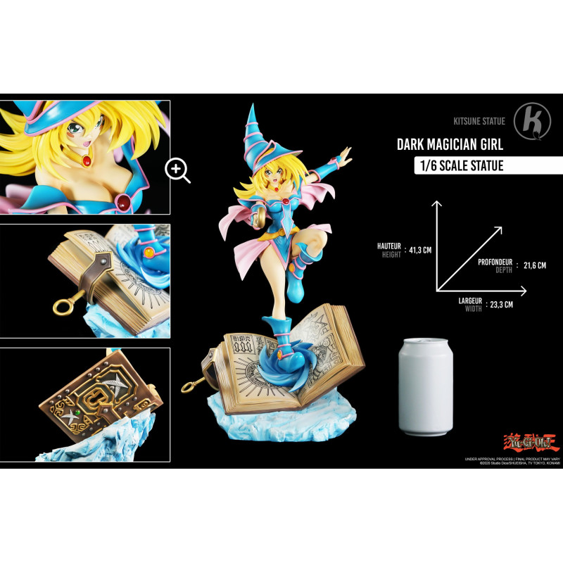 Yu-Gi-Oh ! - Statue Dark Magician Girl 1/6