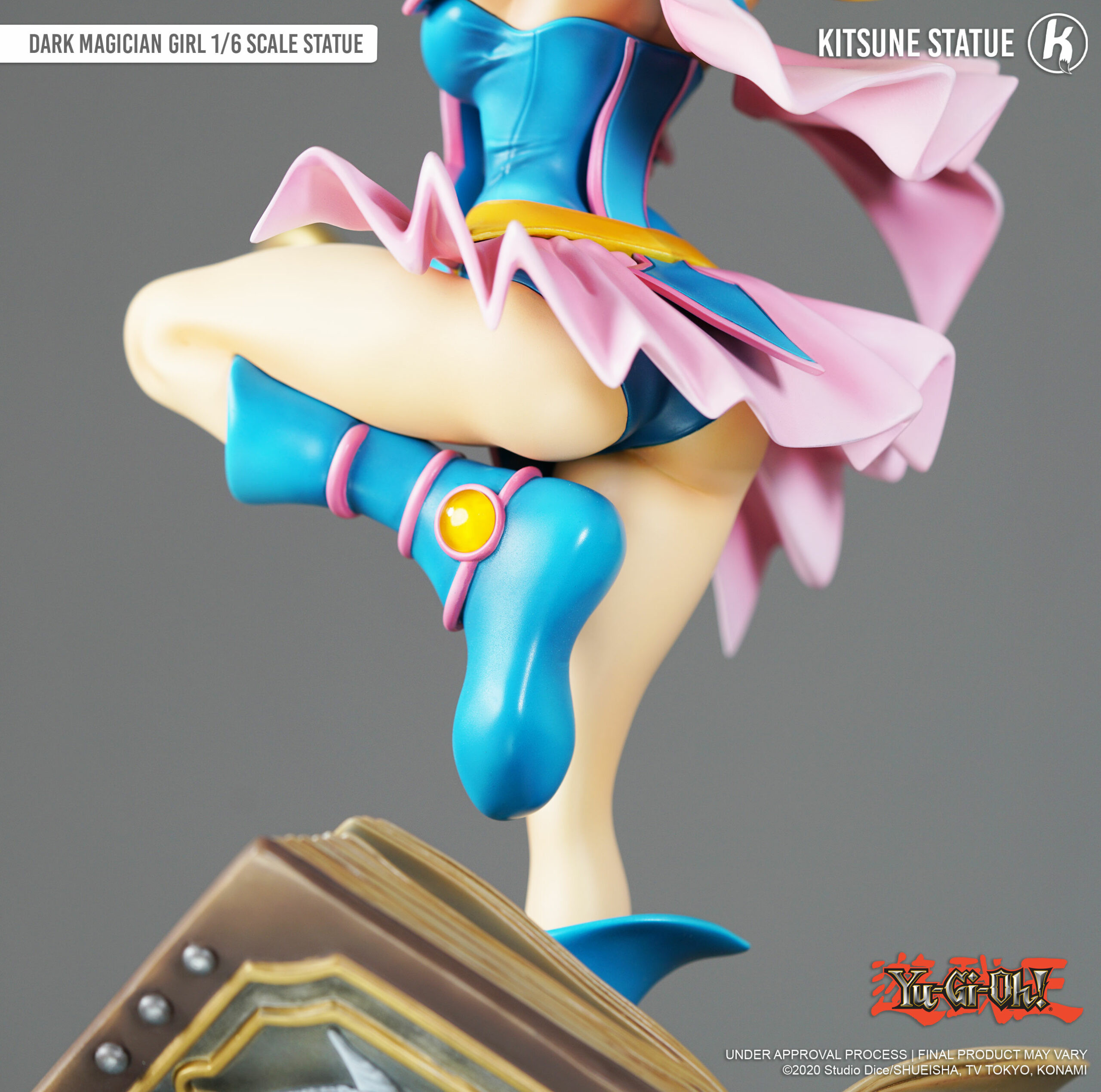 ID9 - Yu Gi Oh Statue 1/6 Dark Magician Girl Magicienne Des Tenebres 42cm