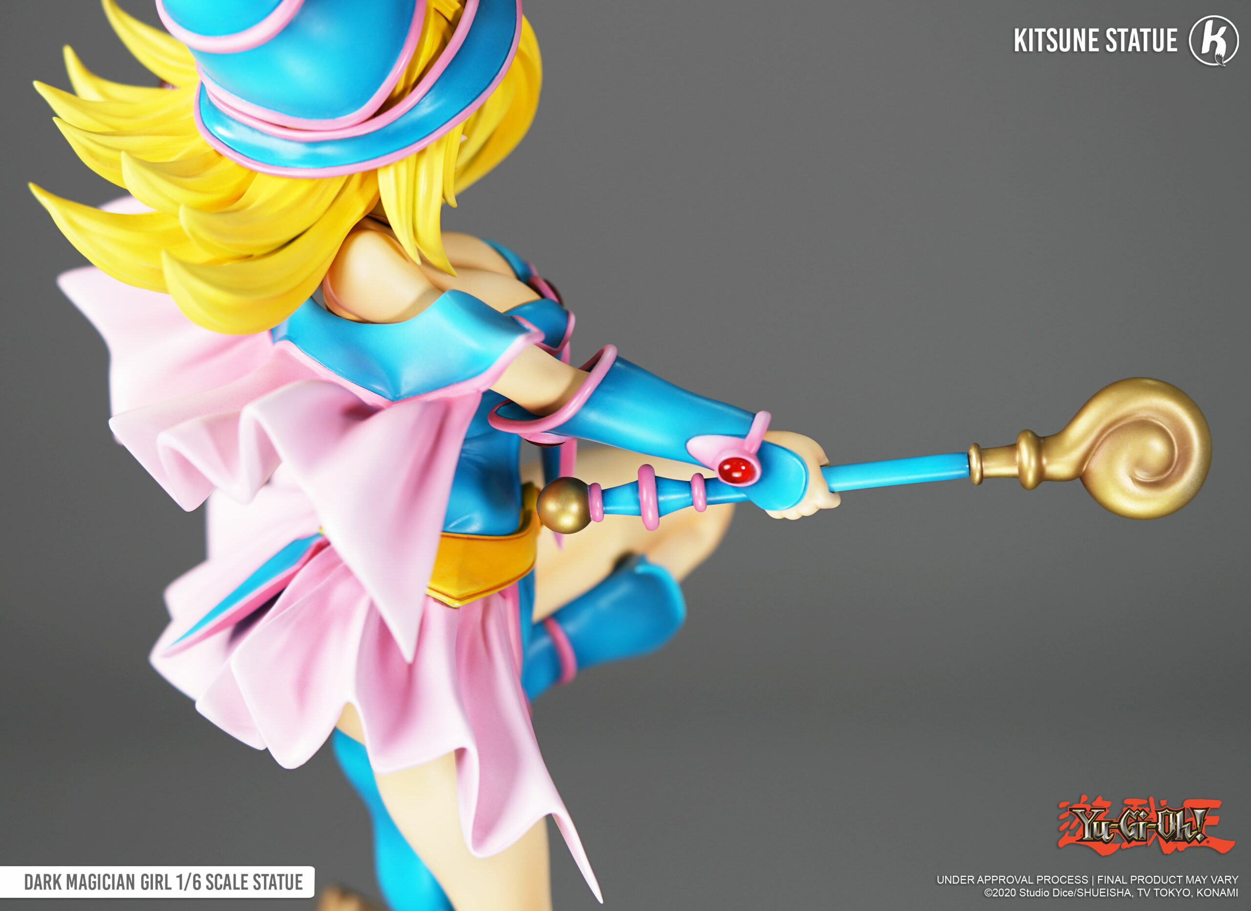 Statue Résine Magicienne Des Ténèbres - Yu-Gi-Oh! Par Kitsune - SDCC 2024
