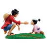 One Piece - Figurine Monkey D Luffy & Kozuki Momonosuke Ichiban Kuji One Piece New Dawn Revible Moment Prize C