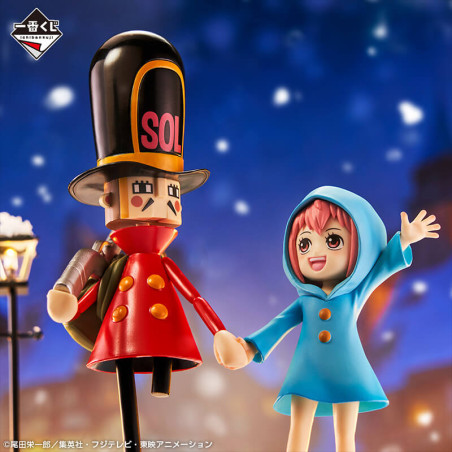 Figurine Soldat-San & Rebecca - One Piece - Ichiban Kuji One Piece Revible Moment II Prize D
