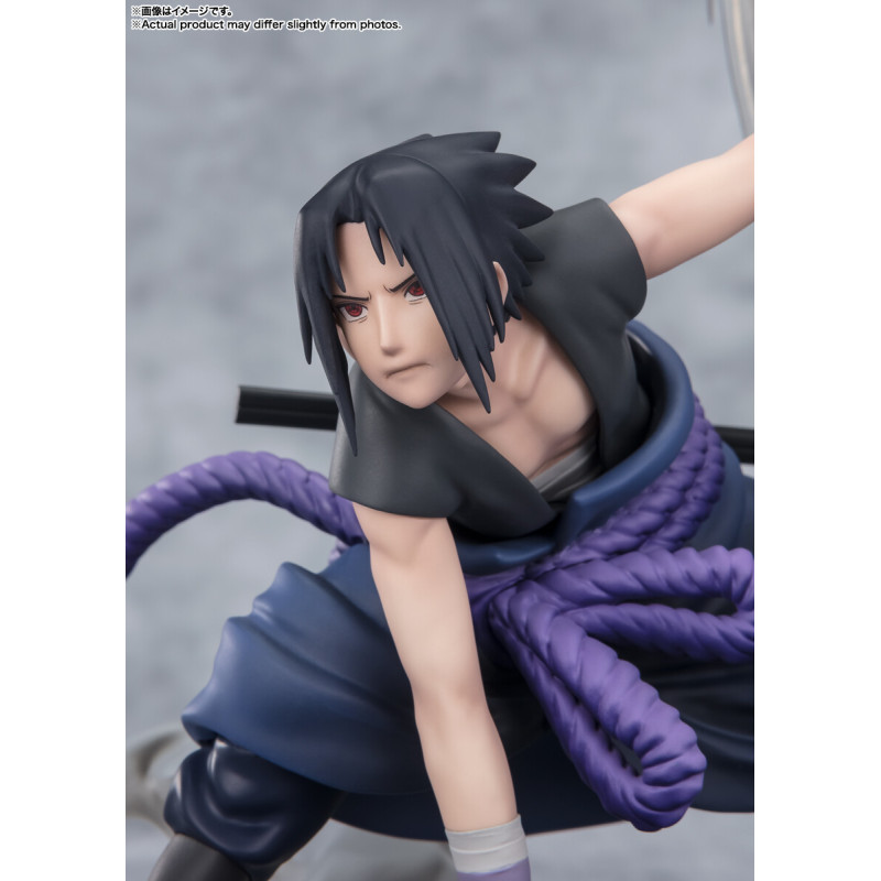 Naruto Shippuden - Figurine Uchiha Sasuke Figuarts Zero Extra Battle Light And Dark