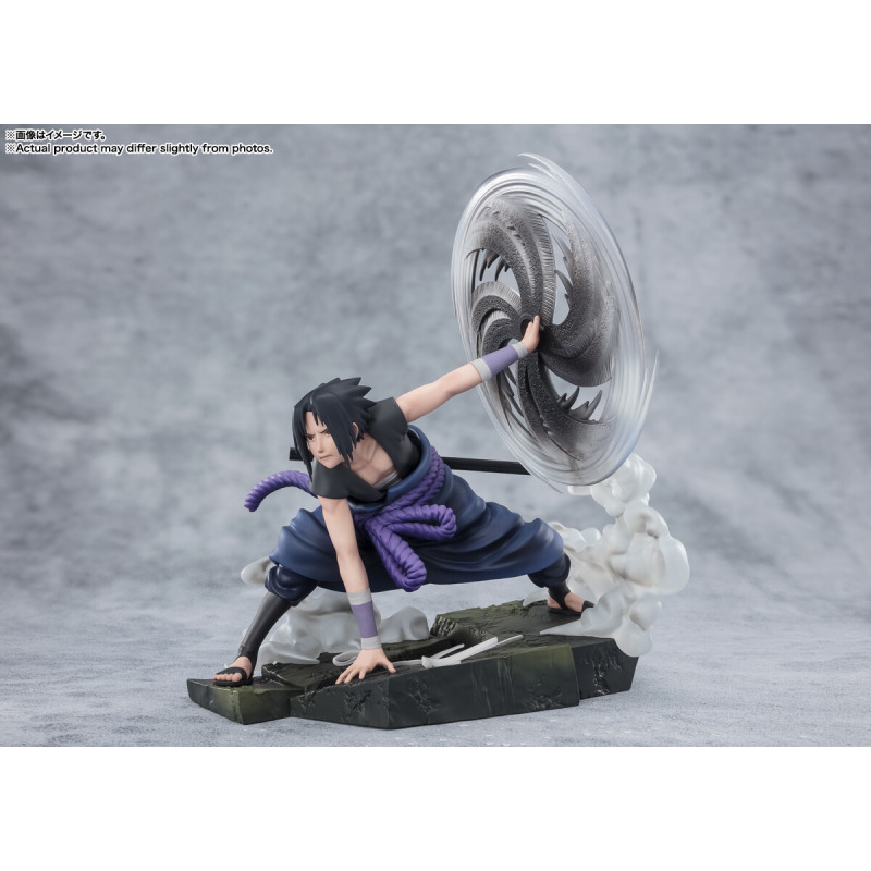 Naruto Shippuden - Figurine Uchiha Sasuke Figuarts Zero Extra Battle Light And Dark