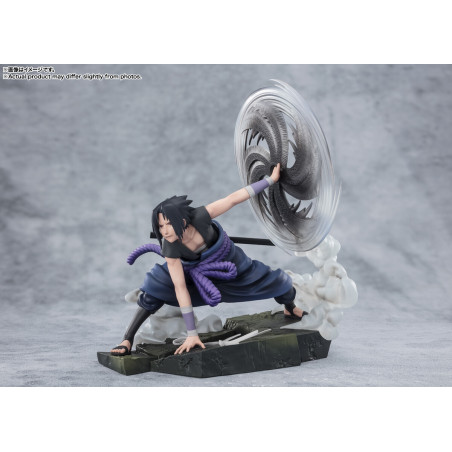 Naruto Shippuden - Figurine Uchiha Sasuke Figuarts Zero Extra Battle Light And Dark
