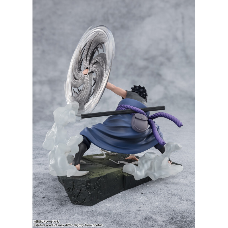 Naruto Shippuden - Figurine Uchiha Sasuke Figuarts Zero Extra Battle Light And Dark