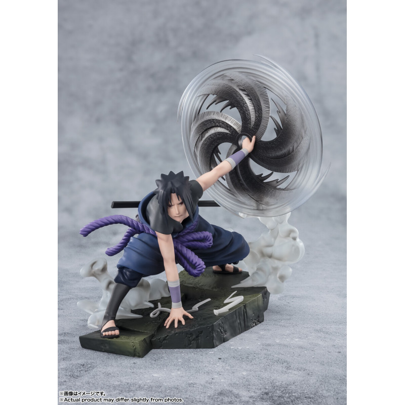 Naruto Shippuden - Figurine Uchiha Sasuke Figuarts Zero Extra Battle Light And Dark