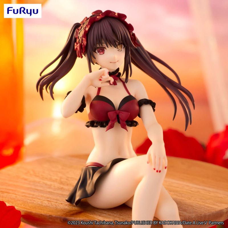 Figurine Tokisaki Kurumi - Date A Live - Noodle Stopper Figure Swimsuit Ver.