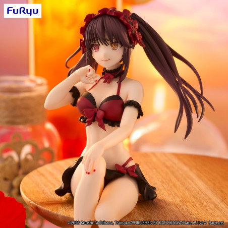Figurine Tokisaki Kurumi - Date A Live - Noodle Stopper Figure Swimsuit Ver.