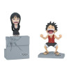 One Piece - Figurine Monkey D Luffy & Nico Robin WCF Log Stories