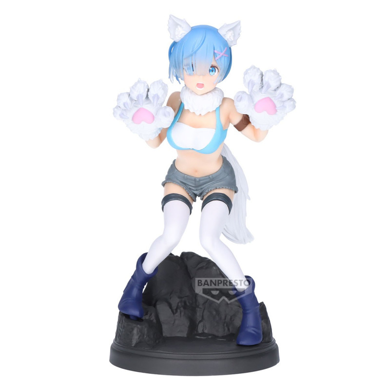 Re Zero Starting Life in Another World - Figurine Rem Espresto Monster Motions Ver.