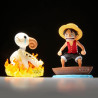 One Piece - Figurine Monkey D Luffy & Going Merry WCF Log Stories