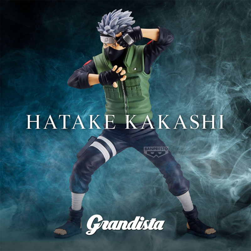 Figurine Hatake Kakashi - Naruto Shippuden - Grandista