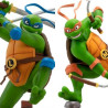 Les Tortues Ninja - Pack Figurines Leonardo & Michelangelo SFC