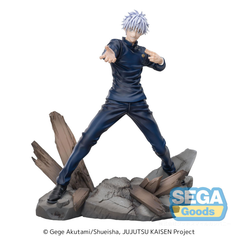Figurine Satoru Gojo - Jujutsu Kaisen - Hidden Inventory / Premature Death Luminasta Fierce Battle Ver.