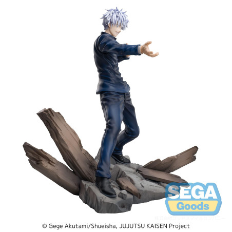 Figurine Satoru Gojo - Jujutsu Kaisen - Hidden Inventory / Premature Death Luminasta Fierce Battle Ver.