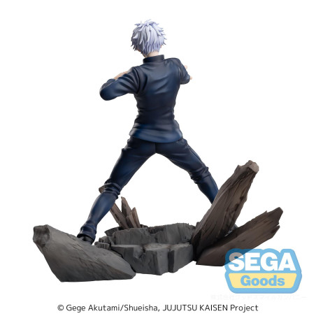 Figurine Satoru Gojo - Jujutsu Kaisen - Hidden Inventory / Premature Death Luminasta Fierce Battle Ver.