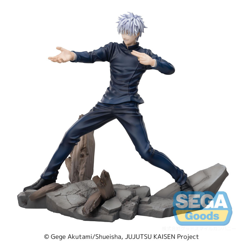 Figurine Satoru Gojo - Jujutsu Kaisen - Hidden Inventory / Premature Death Luminasta Fierce Battle Ver.