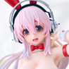 Super Sonico - Figurine Sonico BiCute Bunnies Red Color Ver.