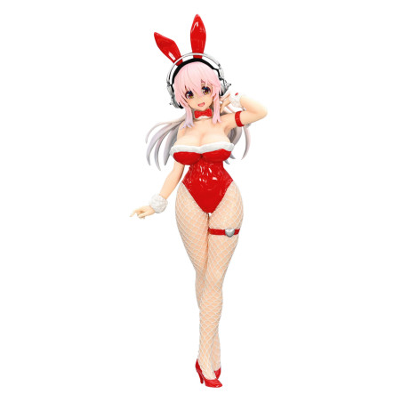 Super Sonico - Figurine Sonico BiCute Bunnies Red Color Ver.