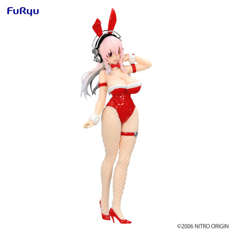Super Sonico - Figurine Sonico BiCute Bunnies Red Color Ver.