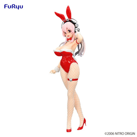 Super Sonico - Figurine Sonico BiCute Bunnies Red Color Ver.