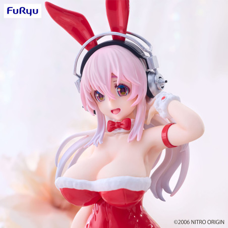 Super Sonico - Figurine Sonico BiCute Bunnies Red Color Ver.