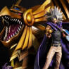 Yu-Gi-Oh - Statue Marik et le Dragon Ailé de Râ 1/7