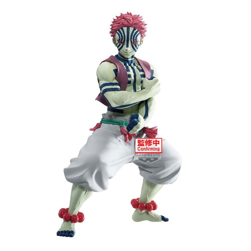 Banpresto - Demon Slayer Kimetsu no Yaiba Q posket Akaza Version A Figure