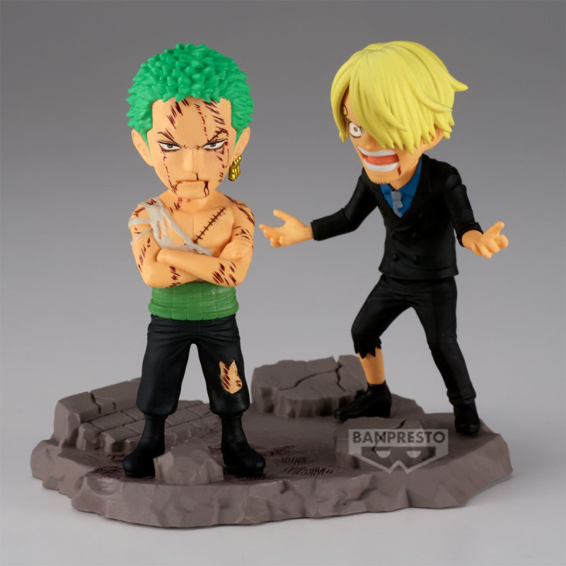One Piece - Figurine Roronoa Zoro & Sanji WCF Log Stories ... Nothing... At All !!!