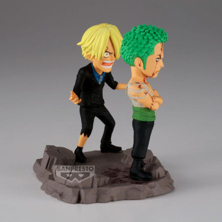 One Piece - Figurine Roronoa Zoro & Sanji WCF Log Stories ... Nothing... At All !!!