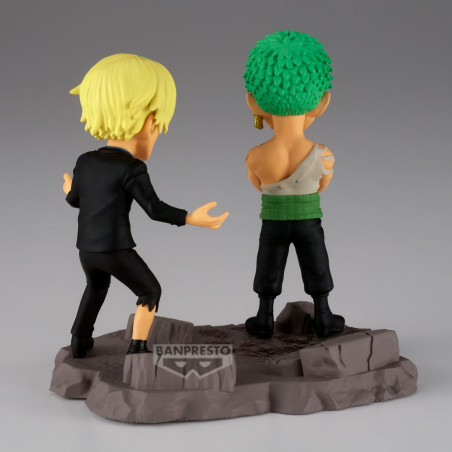 One Piece - Figurine Roronoa Zoro & Sanji WCF Log Stories ... Nothing... At All !!!