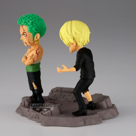 One Piece - Figurine Roronoa Zoro & Sanji WCF Log Stories ... Nothing... At All !!!