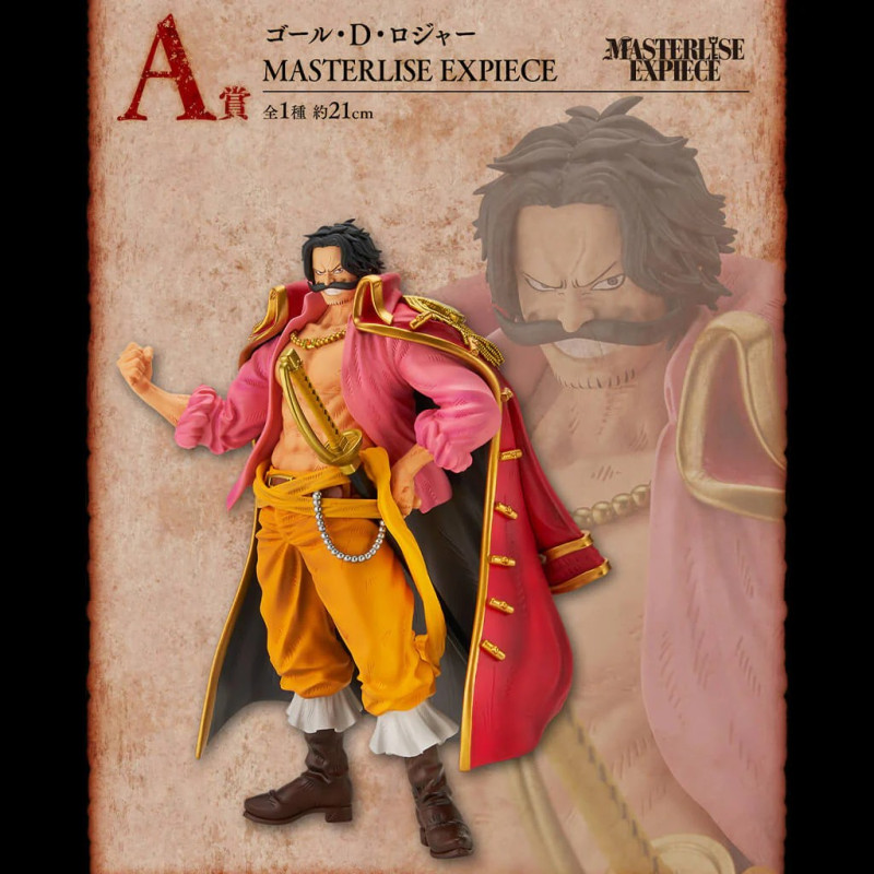 Figurine Gol D Roger - One Piece - Ichiban Kuji Roger Pirates Legendary Pirates Prize A