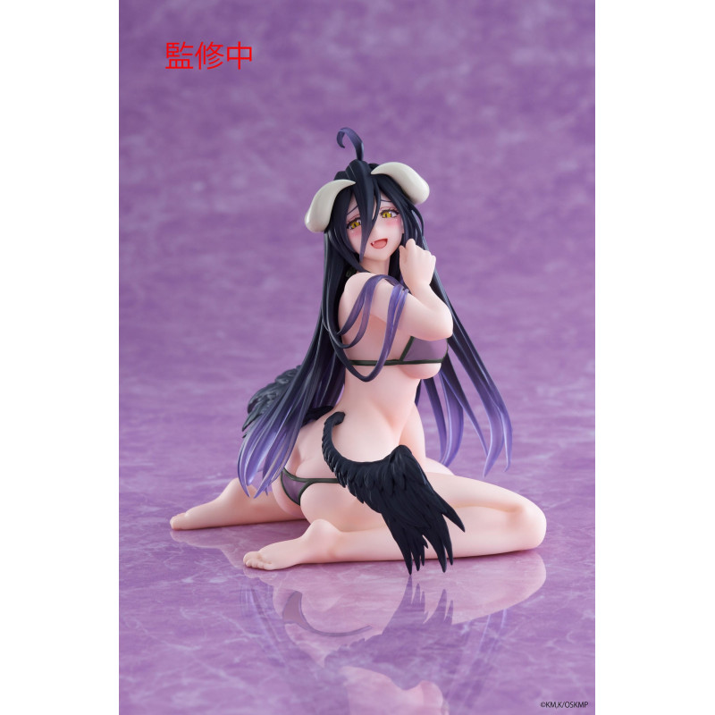 Overlord IV - Figurine Albedo Desktop Cute Swimsuit Ver. Renewal