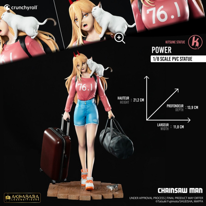 Chainsaw Man - Figurine Power & Nyaako Akihabara Legend Figure 1/8 [PRECOMMANDE]