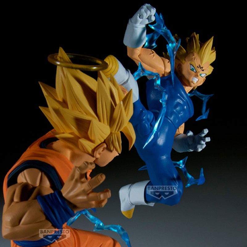 Dragon Ball Z - Figurine Majin Vegeta Match Makers VS Son Goku Ssj
