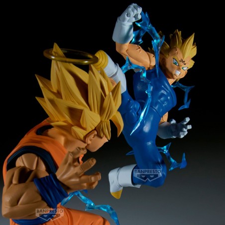 Dragon Ball Z - Figurine Majin Vegeta Match Makers VS Son Goku Ssj