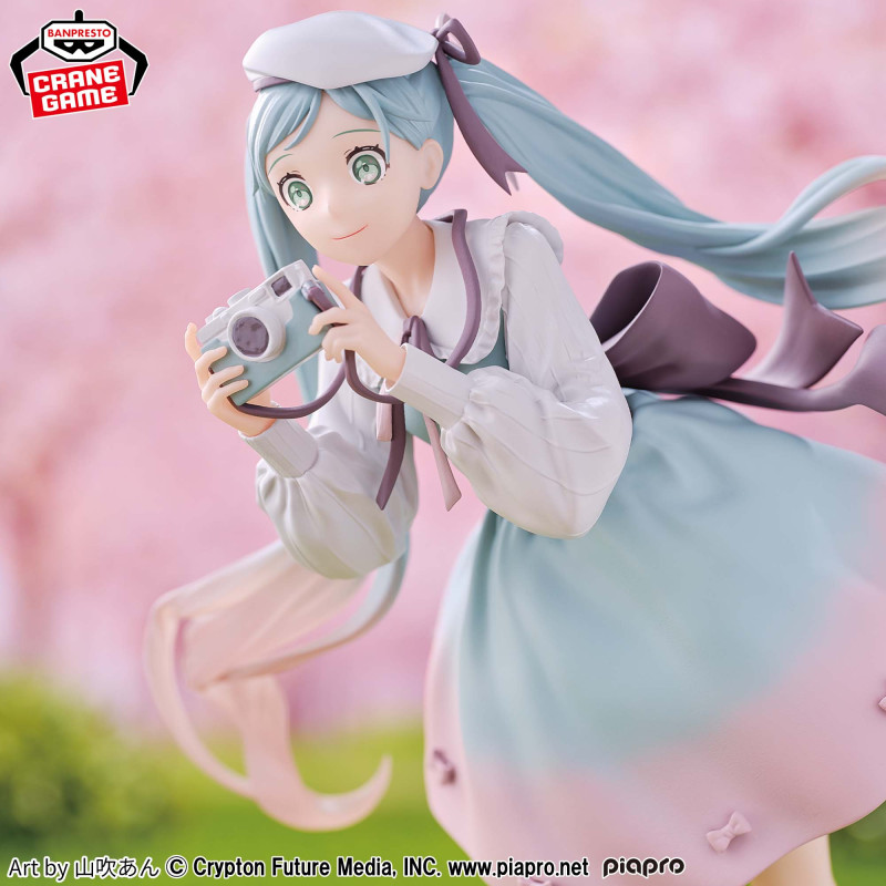 Vocaloid - Figurine Hatsune Miku Holiday Memories Figure Collection Camera Ver.