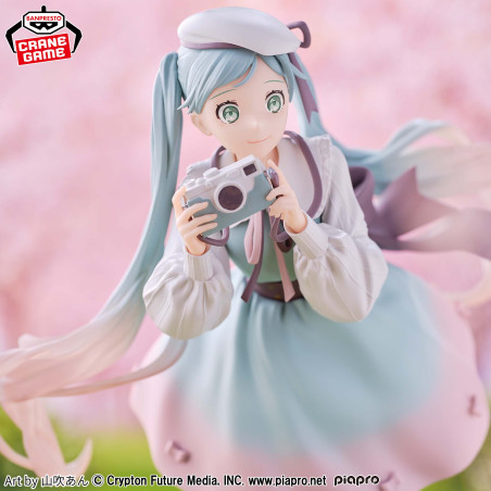 Vocaloid - Figurine Hatsune Miku Holiday Memories Figure Collection Camera Ver.