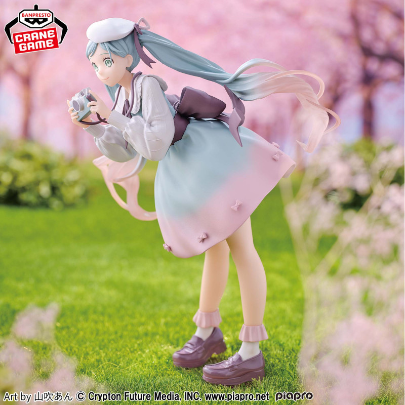 Vocaloid - Figurine Hatsune Miku Holiday Memories Figure Collection Camera Ver.