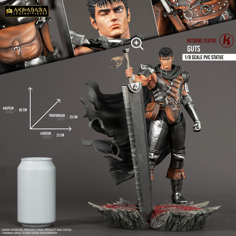 Figurine Guts - Berserk - Akihabara Legend Figure 1/8