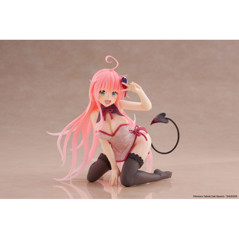 To Love Ru Darkness - Figurine Lala Satalin Deviluke Desktop Cute Chinese Dress Ver.